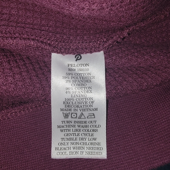 Peloton women's textured sweater size M - Picture 7 of 9